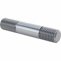 Bsc Preferred Vibration-Resistant Threaded on Both Ends Steel Stud 3/4-10 Thread 4 Long 91563A351